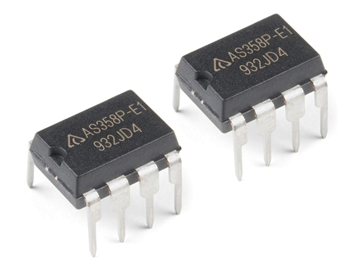 OP Amps AS358P Through Hole