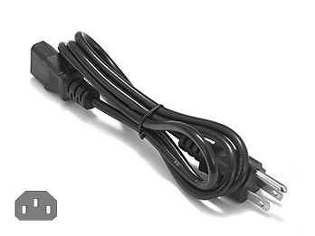 AC Power Cord Cable 3 Prong