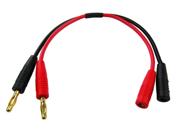RC Li-po Battery 3.5mm，2.5mm，4mm Banana Male to Female Extension Cable