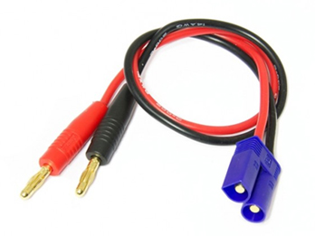 RC Li-po Charger EC5 Male to Banana Plug Connector Wire Cable
