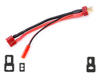 RC Charger Cable T-plug male to XT30/XT60/XT90 Male Adapter Connect