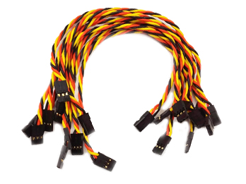 Servo RC JR anti-interference Extension MAle to male