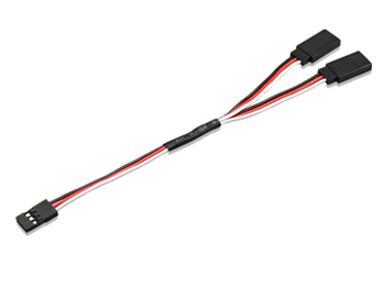 Futaba Y-type wire cord extension male to female
