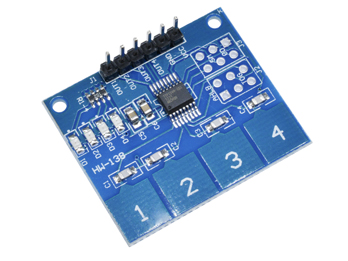 Capacitive TTP224 Touch Sensor 4CH
