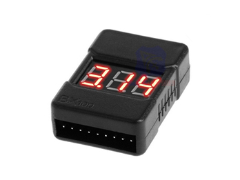 Battery Low Voltage Alarm Buzz LED Tester BX100 1S,2S,3S,4s,5S,6S,7S,8S