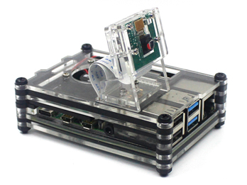 RaspberryPi 4B Protector and Camera Frame case
